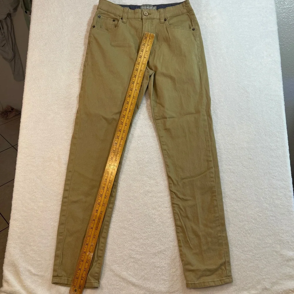 Lucky Brand Boys Authentic Skinny Stretch Khaki Tan Pants Size 16